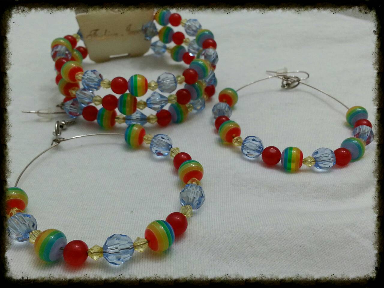Multicolor bracelet set